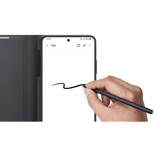 Чохол для телефона Samsung Clear View Cover with S Pen Black (EF-ZG99PCBEGRU) для Samsung G998 Galaxy S21 Ultra фото 6