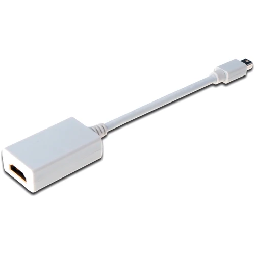 Адаптер Digitus Adapter ASSMANN mini DisplayPort to HDMI AM/AF 15cm White (AK-340404-001-W)