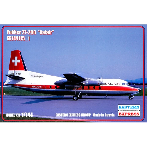 Пассажирский самолет Eastern Express Fokker 27-200 Balair