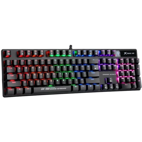 Клавиатура Xtrike Me Luminous Multicolor (GK-980): Интерфейс подключения USB