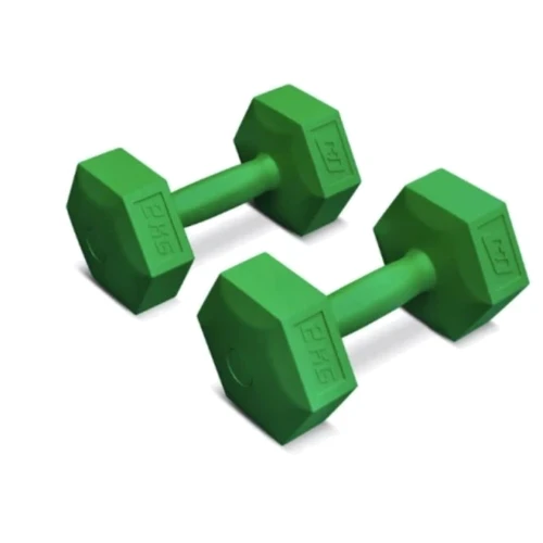 Гантель Hop-Sport HS-C020DS 2х2 кг зеленый (5902308231474)