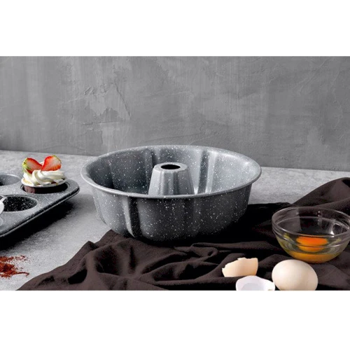 Форма для кекса Bergner BG-37047-GY: Форма круглая