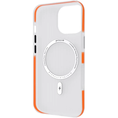 Чохол для iPhone Proove Astro Case with Magnetic Ring Orange для iPhone 16 Pro: Матеріали Пластик