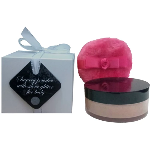 Пудра для тела с серебристыми пылинками Silver Glitter, 15 г: Тип Пудра