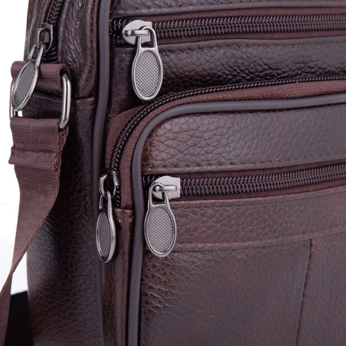 Мужская сумка через плечо Buffalo Bags коричневая (SHIM505C-brown): Страна производитель Китай