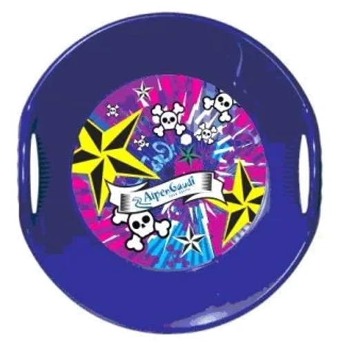 Зимние санки-тарелка Alpen Ufo с принтом синие: Производитель Alpen Gaudi