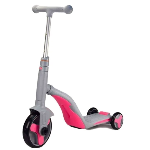 Самокат Best Scooter сіро-рожевий (JT 90601): Тип гальма ножний