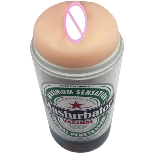Мастурбатор-вагина Alive Heineken Vagina II в виде банки пива
