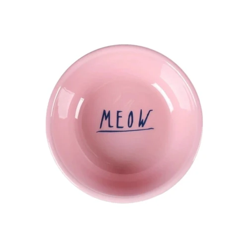 Емальована миска Flamingo Nell Oval для котів 350 мл (59146): Матеріал Металл
