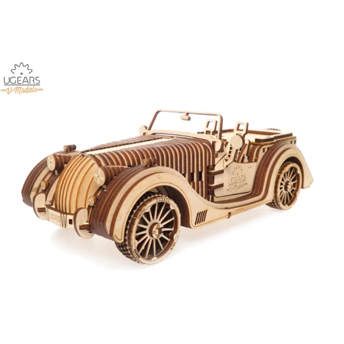 Механічний 3D пазл UGEARS "Родстер VM-01" (70052)
