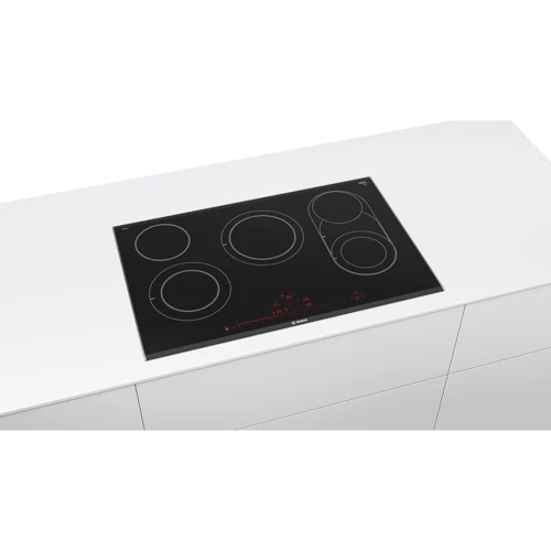 Варочная поверхность BOSCH PKM875DP1D: Расположение панели Спереди посередине