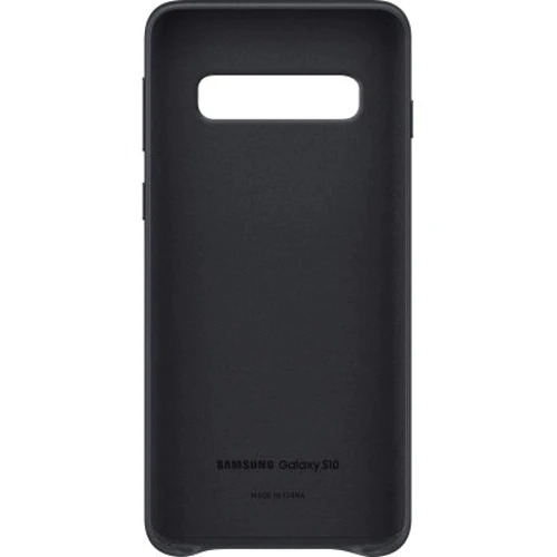 Аксессуар для смартфона Samsung Leather Cover Black (EF-VG973LBEGRU) for Samsung G973 Galaxy S10