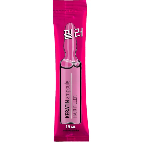 Lady Wow Hair Filler Keratin Ampoule Ампула-філер для волосся з кератином 15 ml
