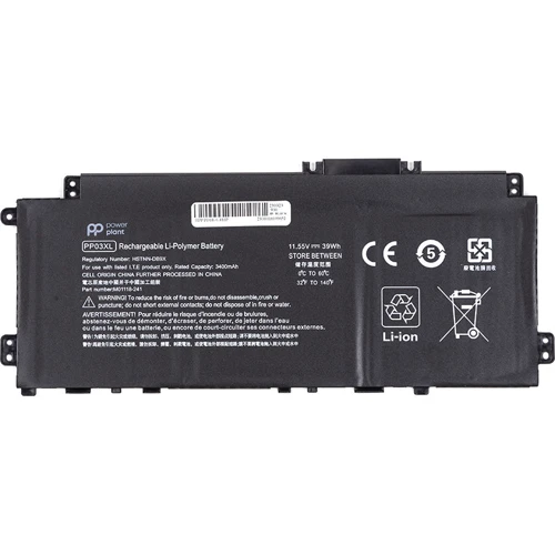 Батарея для ноутбука PowerPlant HP Pavilion x360 14-DV Series PP03XL (NB462230)