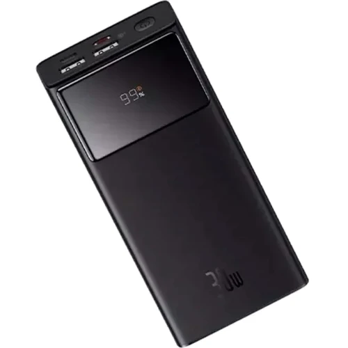 Внешний аккумулятор Baseus Power Bank 10000mAh Star-Lord Digital Display Fast Charging 30W Cluster Black (P10022907113-00): Встроенный кабель нет