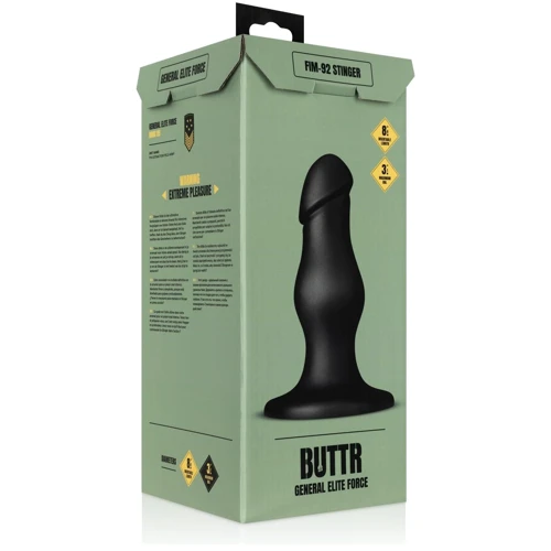 Анальная пробка BUTTR - FIM-92 Stinger Anal Dildo