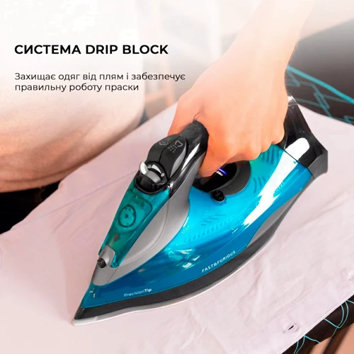 Праска CECOTEC Fast&Furious 5055 Pro (CCTC-05570): Колір блакитний