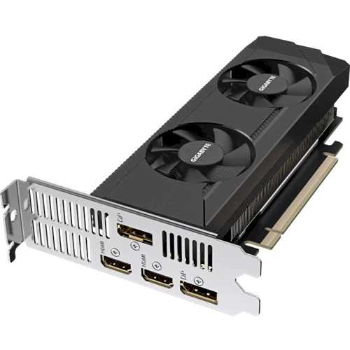 Видеокарта Gigabyte GeForce RTX 3050 OC Low Profile 6G (GV-N3050OC-6GL): Тип памяти GDDR6