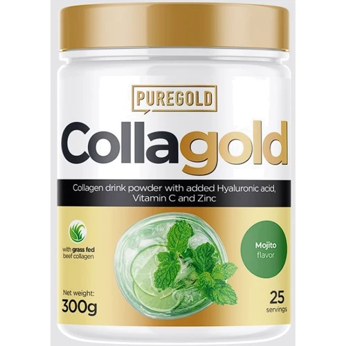 Pure Gold Protein CollaGold Коллаген со вкусом мохито 300 грамм