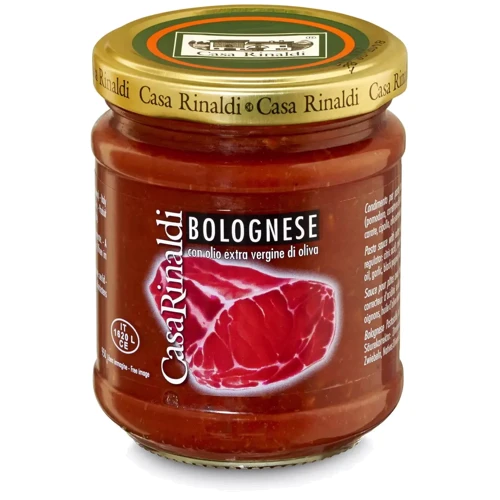 Соус томатный Casa Rinaldi Болоньезе с мясом 190 г (8006165371230)