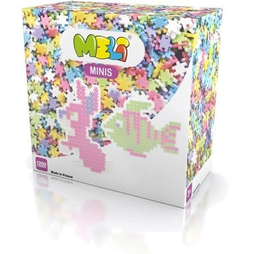 Конструктор MELI MINIS 1200 эл. пастельный (1.5х1.5см)