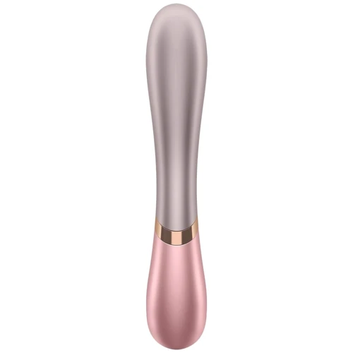 Смарт вібратор-кролик із підігрівом Satisfyer Hot Lover Pink