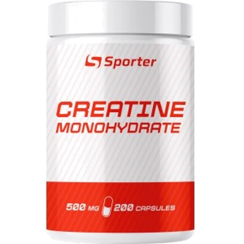 Креатин Sporter Creatine monohydrate 200 caps / 50 servings