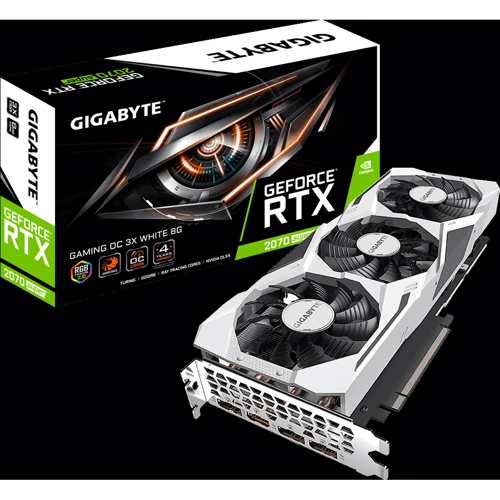 Видеокарта Gigabyte GeForce RTX 2070 SUPER GAMING OC WHITE 8GB (GV-N207SGAMINGOC WHITE-8GD)