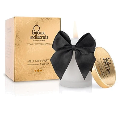 Массажная свеча Bijoux Cosmetiques Melt My Heart соленая карамель, 70 г.