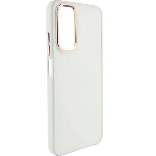 Чохол для телефона TPU Case Bonbon Metal Style White для Samsung S916 Galaxy S23+