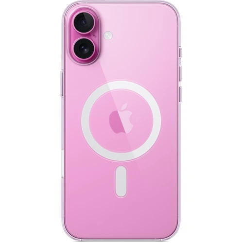 Чехол для iPhone Apple iPhone 16 Plus Clear Case with MagSafe (MA7D4ZM/A): Материалы Пластик