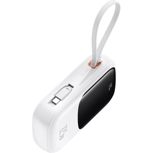 Внешний аккумулятор Baseus Power Bank 20000mAh Qpow Pro FC 22.5W White (P10067103213-00): Особенности С дисплеем, Индикатор заряда, быстрая зарядка