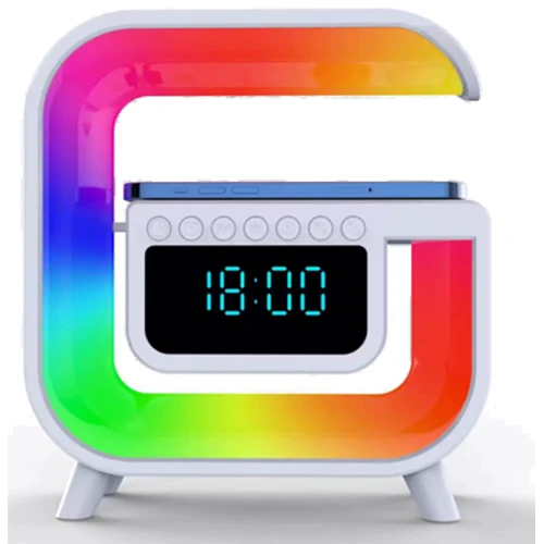 Ночник-лампа INSPIRE Light Sound Machine с колонкой и часами (G30): Особенности Функция часов, Регулируемая яркость подсветки, Регулируемая громкость