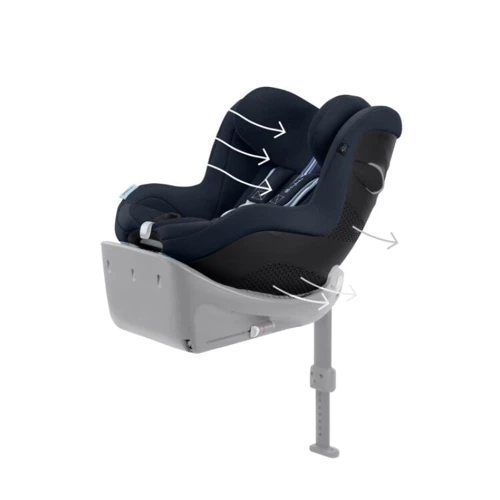 Автокрісло Cybex Sirona G i-Size Plus Lava Grey (523001209): Група 0-18 кг (группа 0-1)