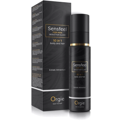 Лосьйон з феромонами для тіла та волосся Orgie – Sensfeel Seduction Elixir 10 in 1 for Man (100 мл)