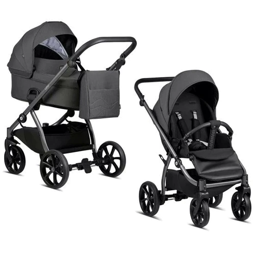 Коляска універсальна 2в1 Tutis Leo Dark Grey (1222103)