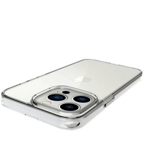 Чехол для iPhone FJ Gears Clear Case (CSB150104) for iPhone 15 Pro Max: Материалы поликарбонат и полиуретан
