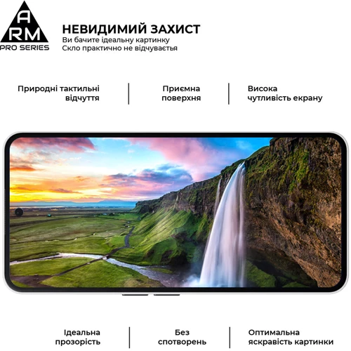 ArmorStandart Tempered Glass Pro Black for Nothing Phone (3a) / (3a) Pro (ARM85466)