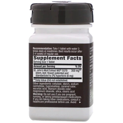 Nature's Way, Perika, St. John's Wort, 60 Tablets (NWY-06560): Форма випуску таблетки