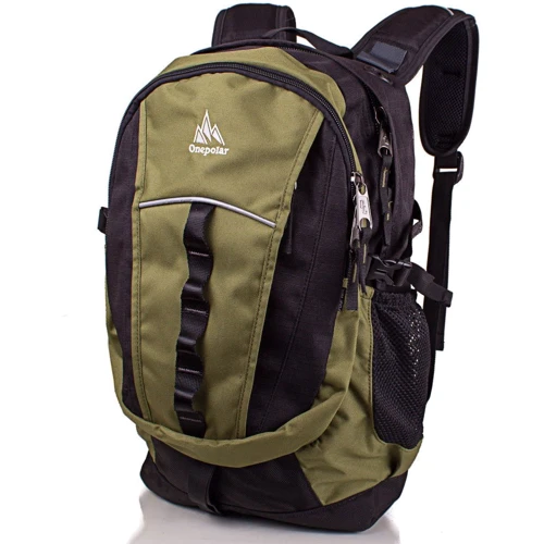 Мужской рюкзак Onepolar зеленый (W1300-green)
