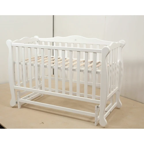 Ліжко NATALI на підшипниках (600x1200) (бук) біла: Тип класична