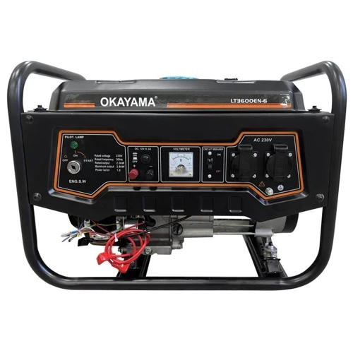 Бензиновый генератор Okayama LT3600EN-6 2,5 Kw Key Start with battery