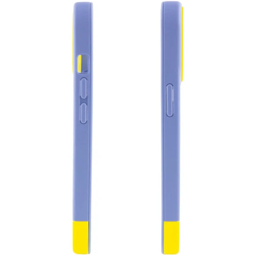 Чехол для iPhone Mobile Case TPU+PC Bichromatic Blue / Yellow for iPhone 11: Цвет синий