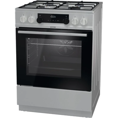 Плита комбинированная Gorenje KS635X: Тип варочной поверхности газовая