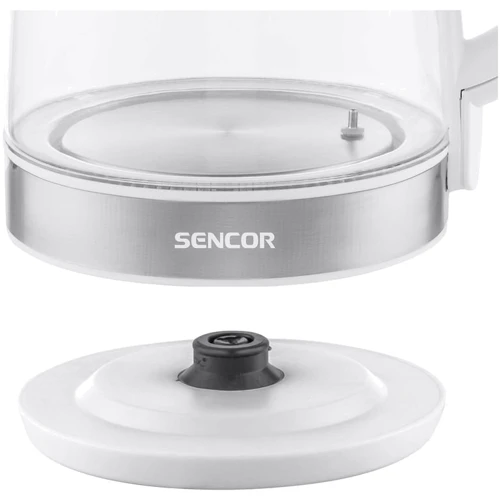 Электрочайник Sencor SWK 2190WH: Тип нагревательного элемента дисковый (скрытый)