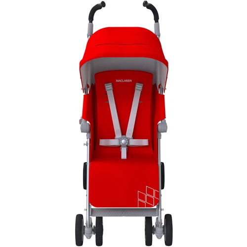 Прогулочная коляска Maclaren Techno XT 2016 Cardinal/Silver: Количество блоков один