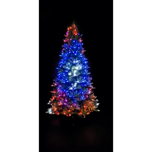 Smart LED Гирлянда Twinkly tree Strings RGB 500, Gen II, настроена на 2,3м елки, кабель зеленый фото 5