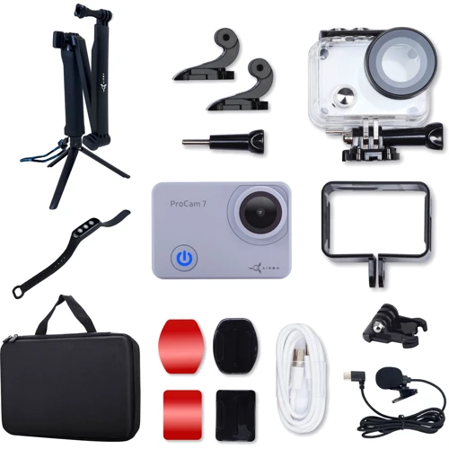 Экшн камера Набор для Стримера 15 в 1 AIRON ProCam 7 Touch с аксессуарами