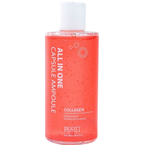 Jigott All-In-One Collagen Capsule Ampoule Капсульная сыворотка с коллагеном 200 ml