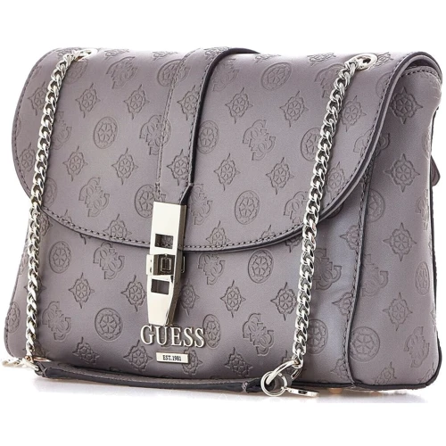 Женская сумка через плечо Guess Peony серая (HWSG7398180-TAU): Пол Женский